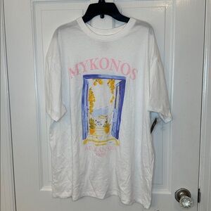 Grayson Threads Mykonos Tshirt size‎ M NWT Damaged